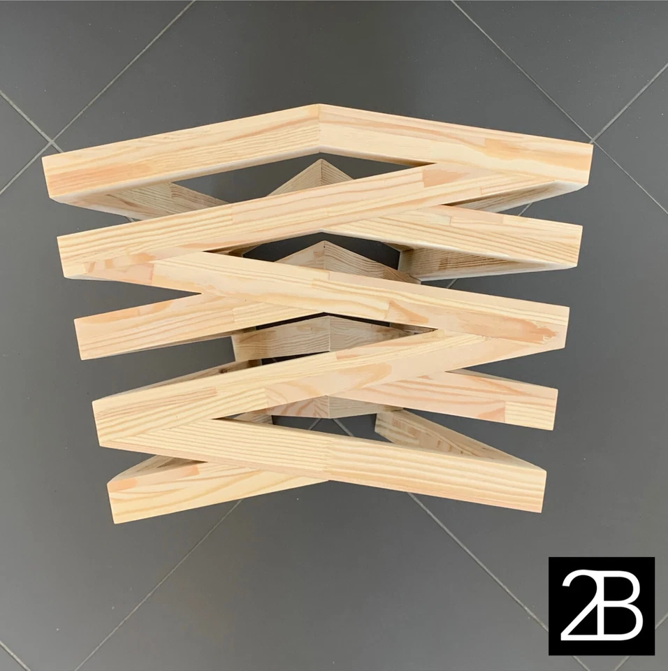 Modern designer stool - minimalist simple - Image 4 of 4