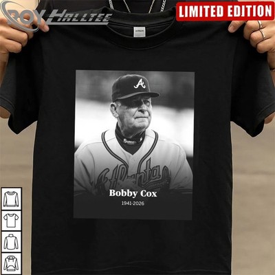 Rest in peace Bobby Cox 1941-2026 shirt Black S-5XL L432
