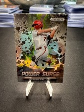 2022 Panini Prizm Draft Picks Cayden Wallace Power Surge Silver Prizm