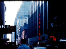 8mm Film New York City 1950s Home Movie Manhattan Upper West Side Mechanic Shop