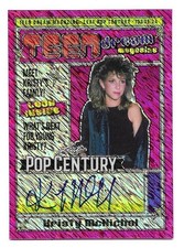 KRISTY McNICHOL 2024 Leaf POP CENTURY TEEN DREAM Autograph  #'d 2/7  EMPTY NEST