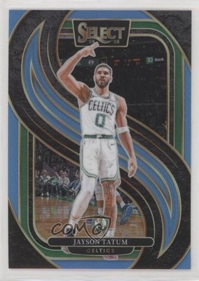 2024 Panini Select Premier Level Light Blue Prizm 47/299 Jayson Tatum #110 1i7s