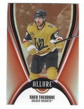 2025-26 Upper Deck Allure #68 Shea Theodore Red Rainbow