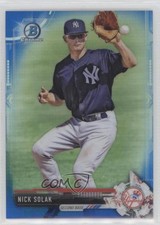 2017 Bowman Draft Chrome Blue Refractor 28/150 Nick Solak #BDC-10 j2c