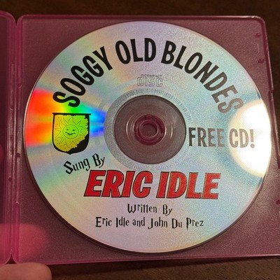 Eric Idle CD Soggy Old Blondes Promo Monty Python John Du Prez Rare Comedy