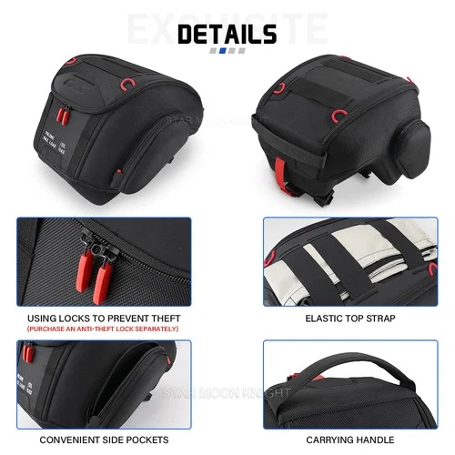 Borsa portaoggetti telaio e serbatoio carburante blocco rapido per BMW R 1300 GS Adventure R1300GS - Foto 16 di 19