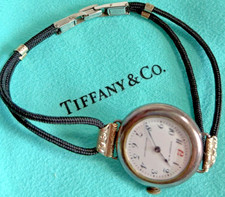 Tiffany & Co, ultra rare museum-grade 1914 Longines trench watch 26mm 935 silver