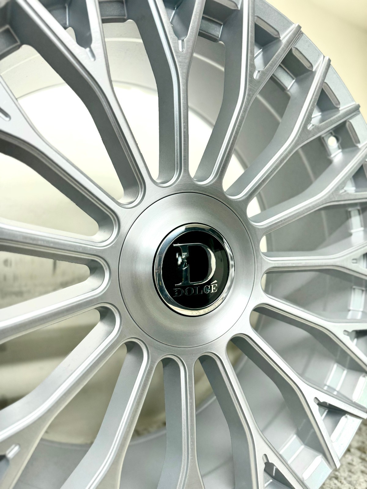 22 DOLCE ROMA SILVER STAGGERED WHEELS MASERATI QUATTROPORTE & GHIBLI 2014-2024