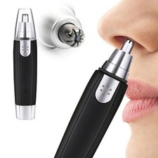 Electric Nose Ear Hair Trimmer Face Eyebrow Mustache Beard Shaver Clipper Unisex