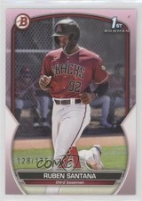 2023 Bowman Prospects Pink 128/175 Ruben Santana #BP-42 0q4s