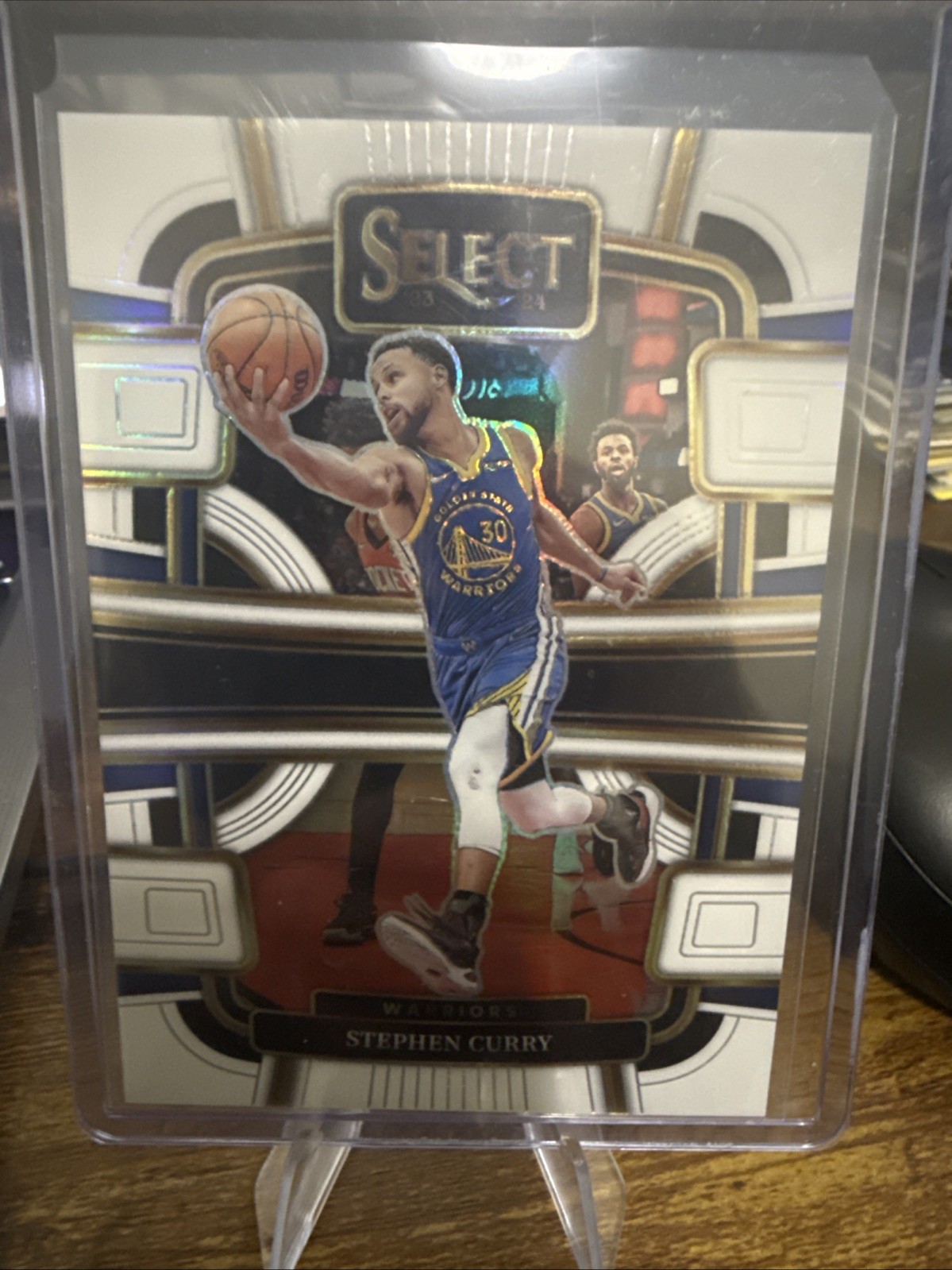 2024 Panini Select Stephen Curry /149 White Prizm Concourse