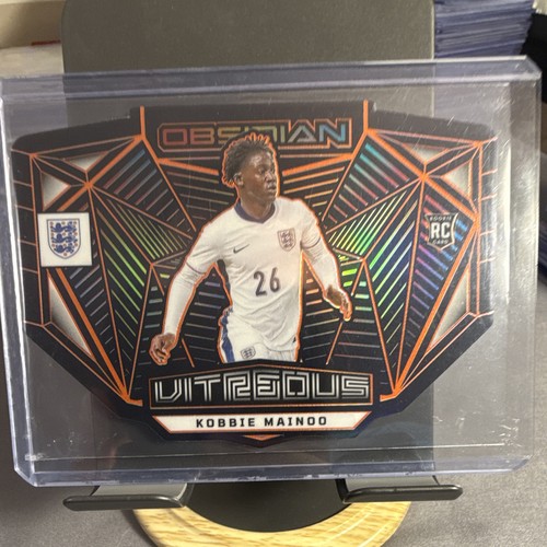 Kobbie Mainoo #15 2023 Panini Obsidian Vitreous card