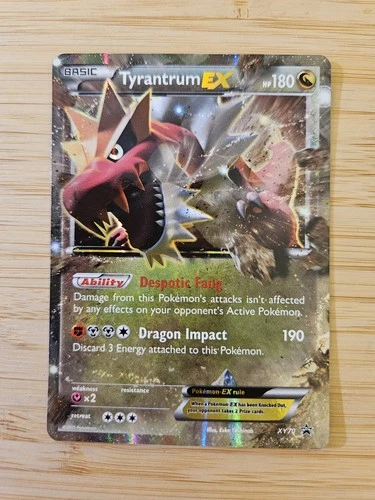 Tyrantrum EX XY70 NM Holofoil Promo Rare Pokemon Card