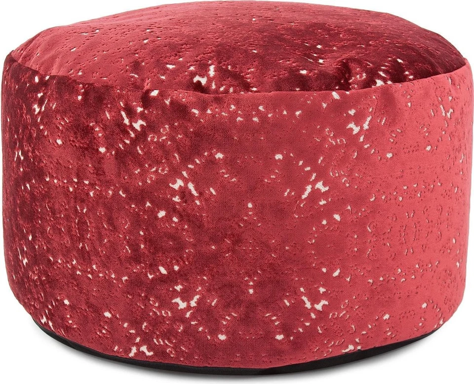 Ruby Round Pouf – Pisani Collection - Image 2 of 4