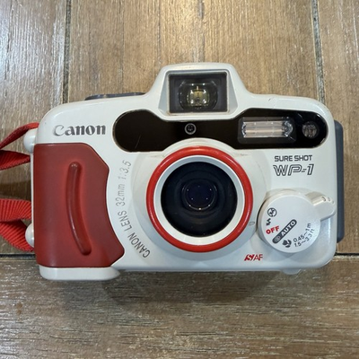 #ad #ad Canon Sure Shot WP 1 Waterproof 35mm Camera with 32mm f 3.5 Lens $99.00