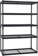 48"x24"x72" Heavy Duty Shelving 2000 lbs Capacity, 5-Tier Garage Storage Shelves