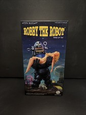 ROBBY THE ROBOT Wind Up Tin Figure - Osaka come nuovo in scatola - perfettamente funzionante