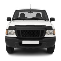 Haubenbra Steinschlagschutz Bonnet Bra FüR Ford Ranger I 2000-2006 Schwarz Halb
