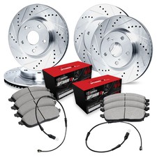 For Porsche 944 86 Drilled Slotted Front Rear Brake Kit W Optimum Pads For Porsche 944 86 Drilled Slotted Front Rear Brake Kit W Optimum Pads