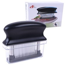Meat Tenderizer with 48 Stainless Steel Ultra Sharp Needle Blades Heavy Duty ...
