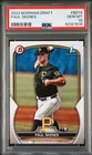 PSA 10 PAUL SKENES 1st 2023 Bowman Draft Paper PIRATES Rookie Card RC GEM MINT
