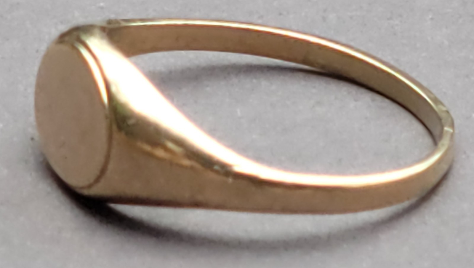 🟨 Antique 10K Solid Yellow Gold Monogram Initial… - image 6