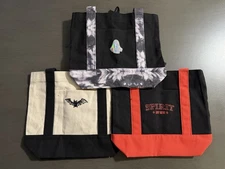 Spirit Halloween 2025 Canvas Mini Tote Bags Brand New With Tag