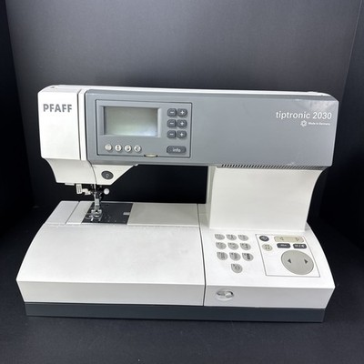 PFAFF Tiptronic 2030 sewing machine Tested Works Well Accessories Manual