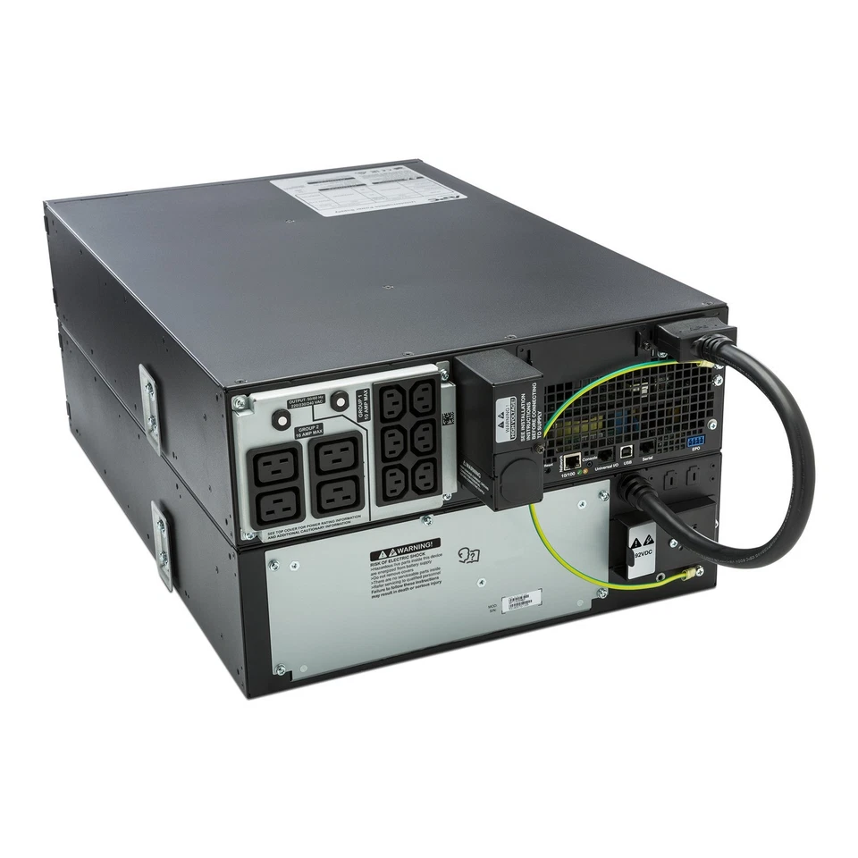 APC Smart-UPS SRT5KRMXLI 5kVA/5kW 3U 230V 6x C13+4x C19 Rail Kit NEW Open Box - Image 2 of 2