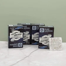 Duke Cannon Midnight  Swin Soap 4-Pack - New & Authentic