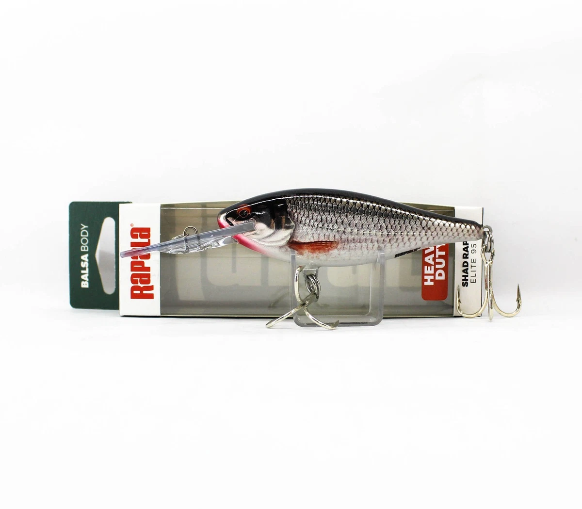Leurre Rapala Shad Rap 9 Cm Silver, Pêche Au Silure Et Brochet, 15g, 4.5m
