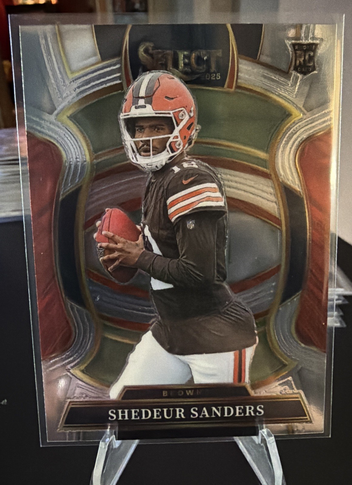 Shedeur Sanders 2025 Panini Select #54 Concourse Silver Base RC