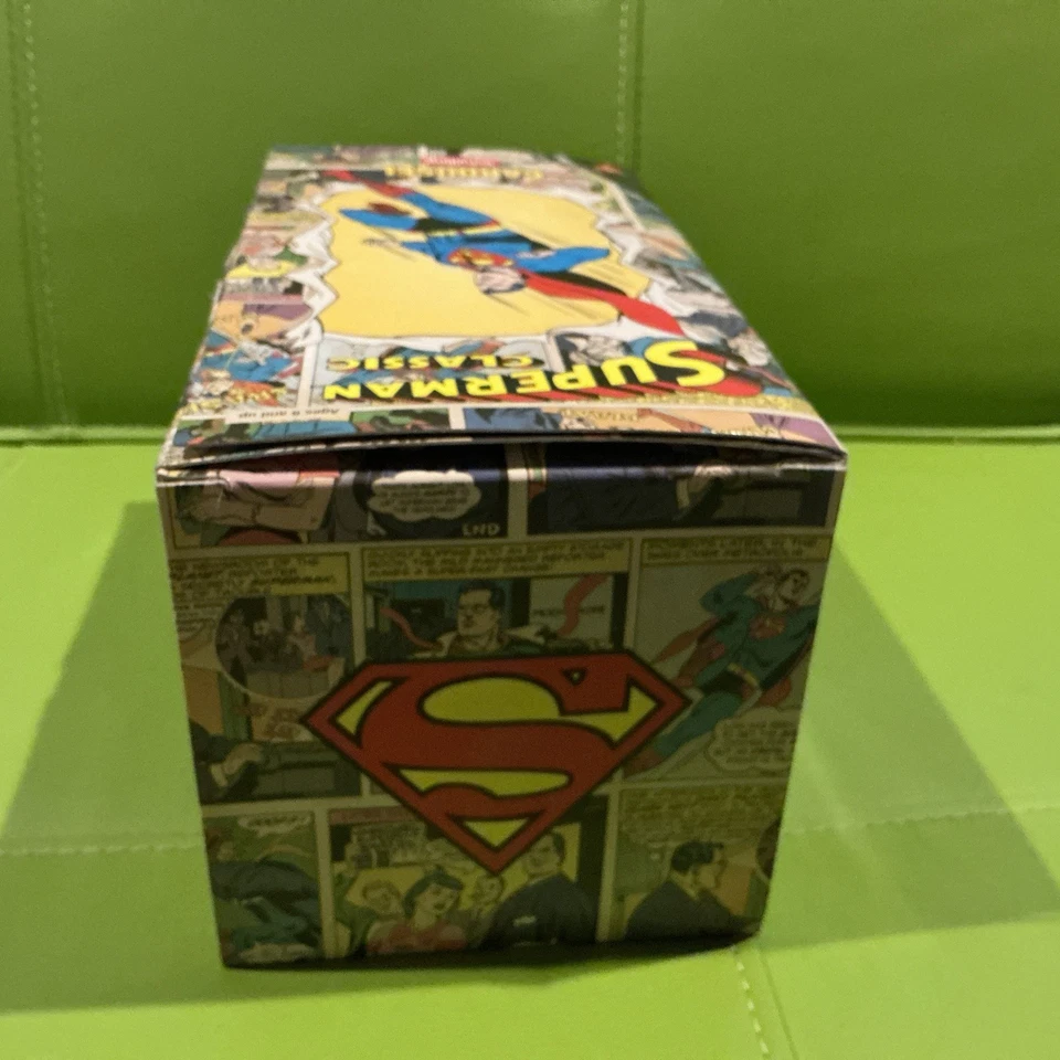 Schylling Superman Clásico Carrusel Cuerda Juguete de Lata Coleccionista Serie En Caja NUEVO Foto 4 de 4