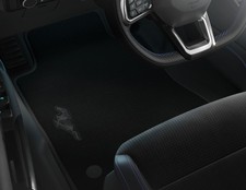 Original Ford Mustang Velours-Teppichfußmatten vorn, schwarz 2023-2026 2720694