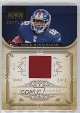 2011 Playoff National Treasures Century Materials Prime /49 Mario Manningham h9z
