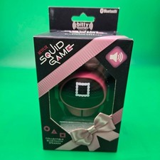 NIB Netflix Squid Game Bitty Boomers Collectible Bluetooth Speaker