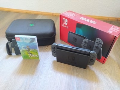 Nintendo Switch Konsole (komplett) + Spielesammlung + Zubehörpaket