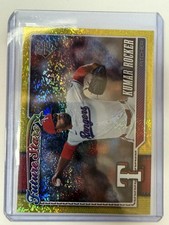2026 Topps #336 Kumar Rocker Yellow Holo Foil #/399