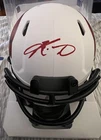 Kyler Murray Signed Lunar Eclipse Cardinals Mini Helmet BAS COA In Display Case