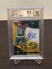 2015-16 Select Rookie Signatures Prizm Gold Terry Rozier 9.5 Gem Mint - BGS 10