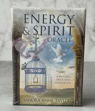 Energy & Spirit Oracle A 44 Card Deck and Guidebook Sandra Ann Taylor New Sealed