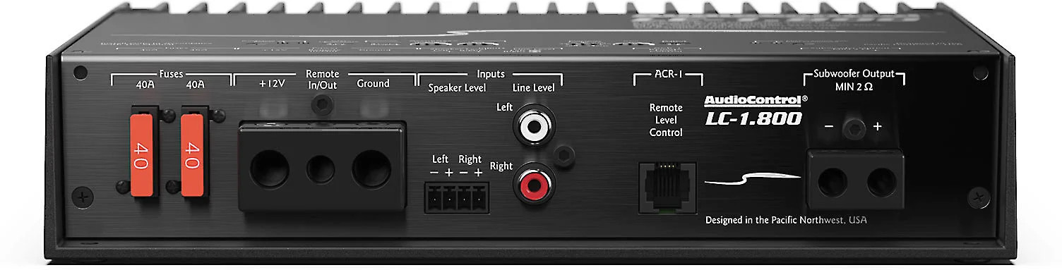 AudioControl LC-1.800 800W x 1 Car Amplifier