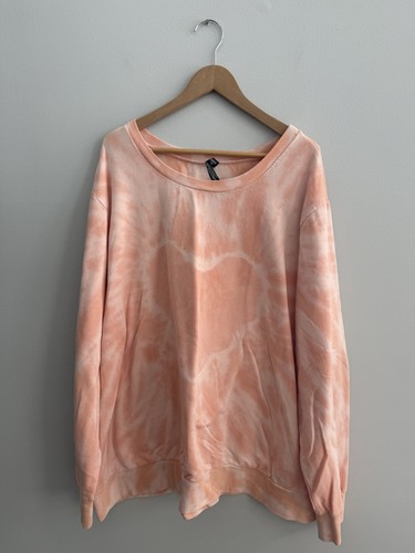 Torrid Schlafpullover Batik Herz Langarm Sweatshirt Damen Übergröße 4/4X - Bild 1 von 9