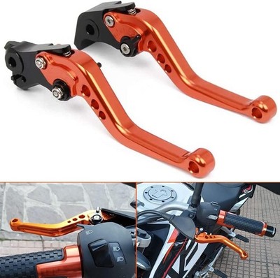 JFG RACING Motorrad Bremshebel,Einstellbarer Hebel CNC Aluminium für RC125