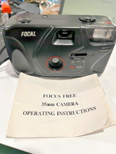 SA FOCAL PC 480 FOCUS FREE 35MM FILM CAMARA INCLUDES MANUAL