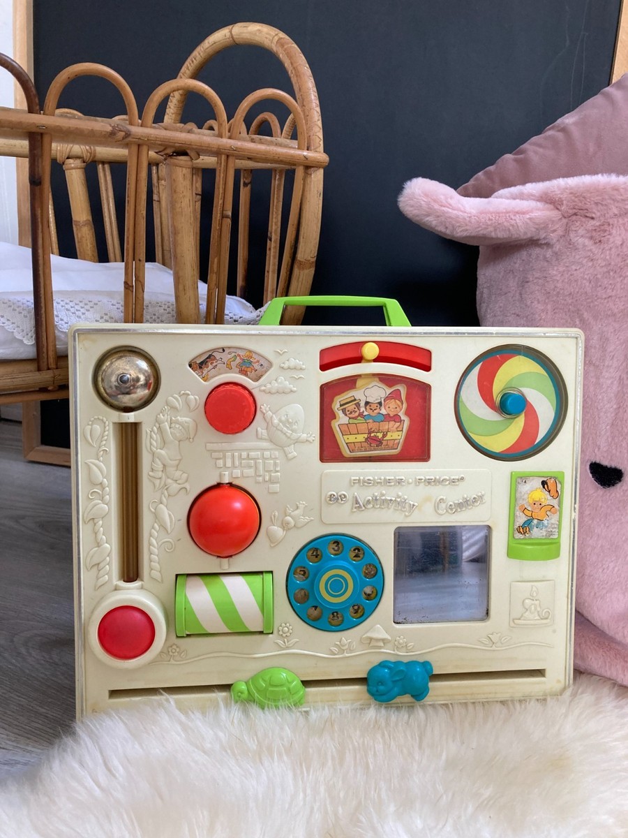 Tableau D'activité Et D'éveil Vintage Fisher-Price - Années 80/90