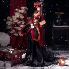 1/3 BJD Doll Full Face Makeup Set Dark-style Ancient Qin and Han Princess Gifts