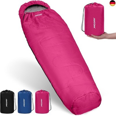 JAICOM Schlafsack - 3, 4 Jahreszeiten Ultraleicht Mumienschlafsack