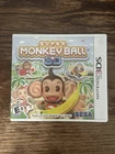 Super Monkey Ball 3D Nintendo 3DS CIB! Complete With Manual and Case! Sega