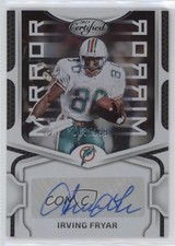 2023 Certified Mirror Signatures 160/199 Irving Fryar #MS78 Auto h3a